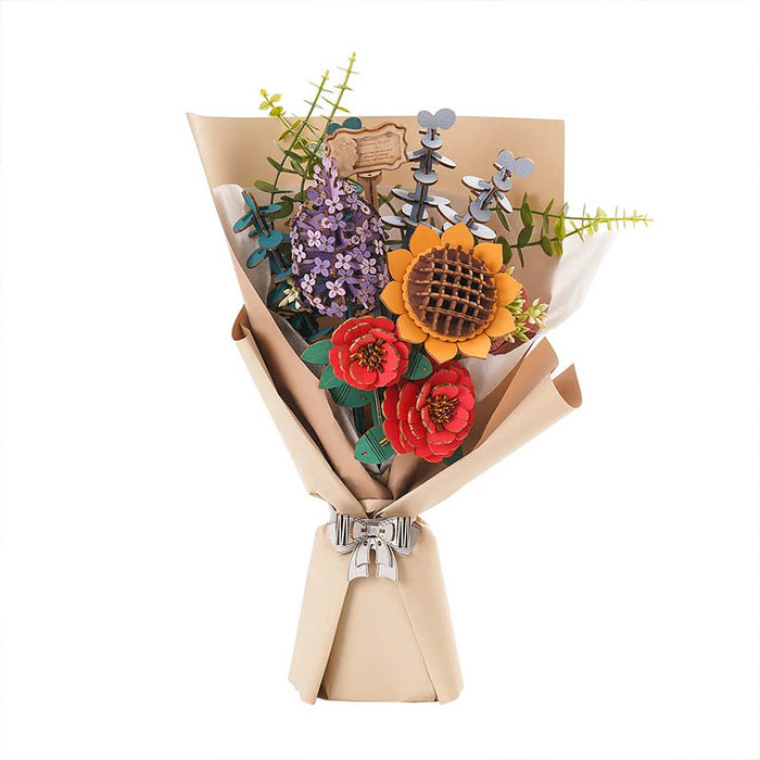 Ramo de flores en madera Rolife