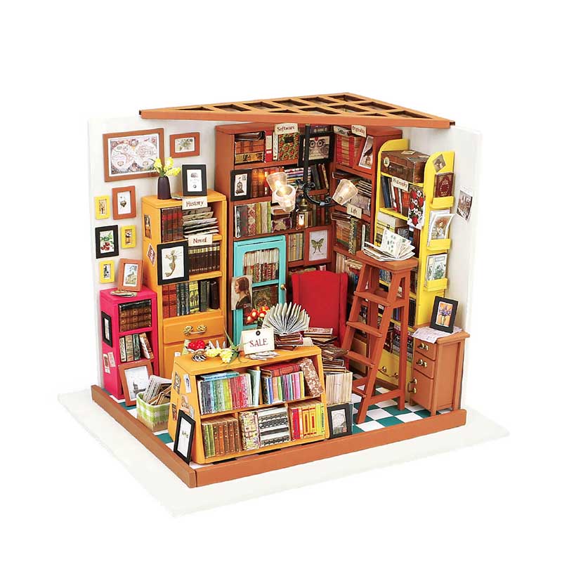 Biblioteca Sam Study Miniatura Armable