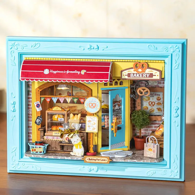 Fluffy Cat Bakery Cuadro Inmersivo Rolife