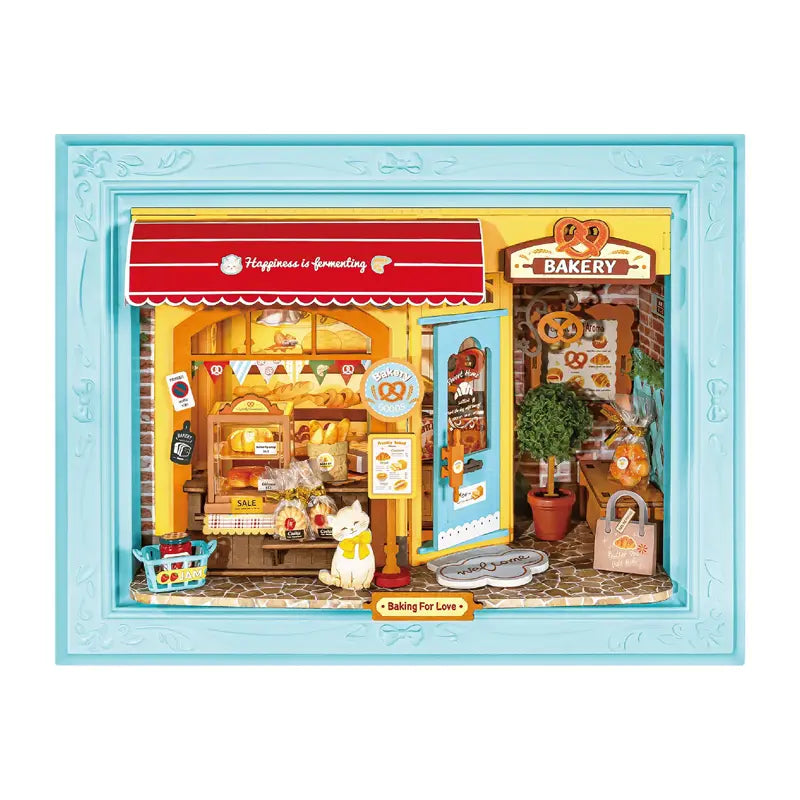Fluffy Cat Bakery Cuadro Inmersivo Rolife