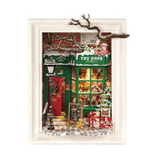 Cuadro Navideño Santa´s Toy Shop Rolife
