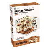 Super Creator Warm Dining Room Rolife