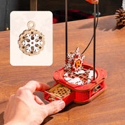 Santa on Sleigh Robotime