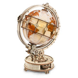 PREVENTA Globo Terráqueo Luminoso Armable Puzzle 3D