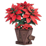 Flor Corona del Inca Poinsettia Rowood