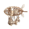 Dirigible Steampunk de madera Rompecabeza