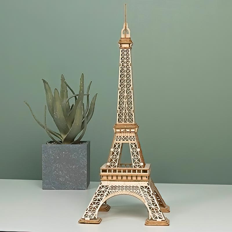 Torre Eiffel de Madera Rompecabezas Puzzle 3D Robotime
