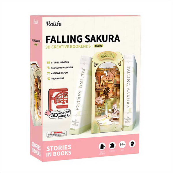 Separador de Libros Falling Sakura