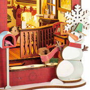 Navidad Book Nook Christmas Indoor Scene