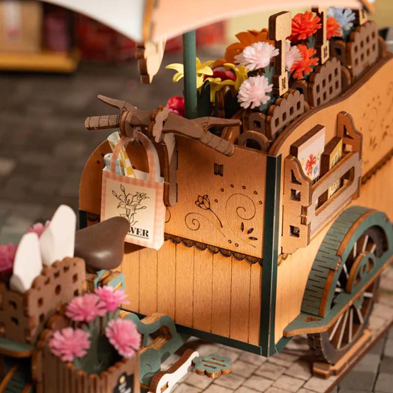 Carretilla de Flores Armable Blossom Cart Rolife