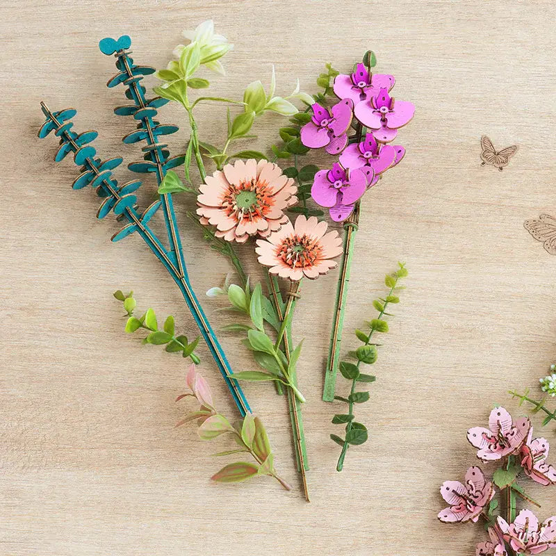 Flor Wooden Blooming Book Rolife