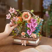 Flor Wooden Blooming Book Rolife