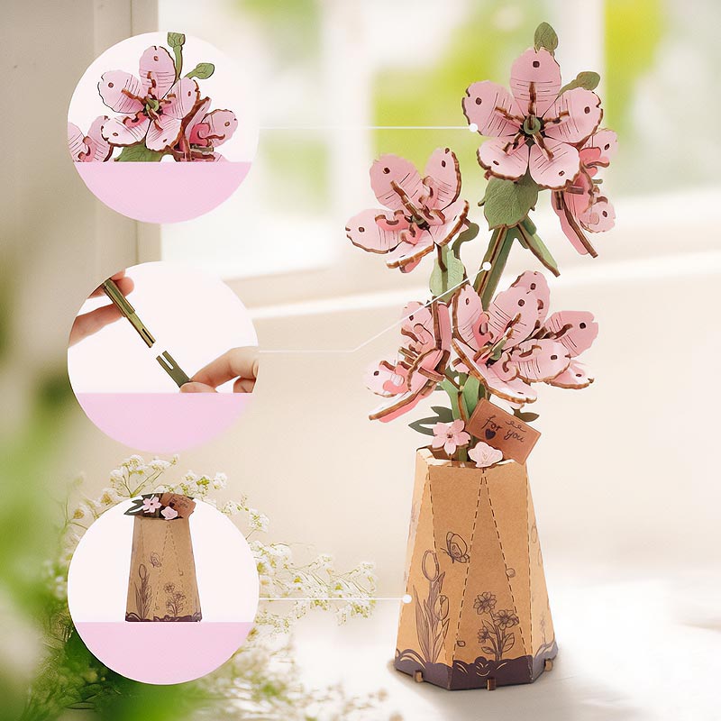 PREVENTA Flor Sakura Flower Rowood
