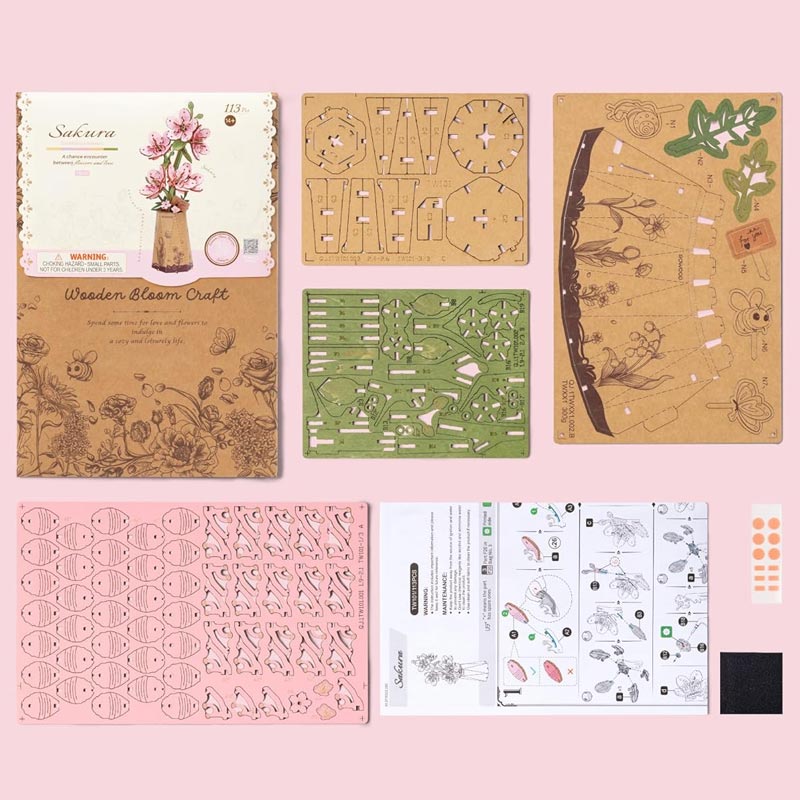PREVENTA Flor Sakura Flower Rowood