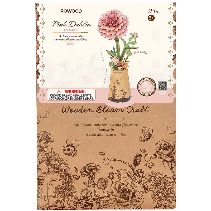 Flor Pink Dahlia Rolife