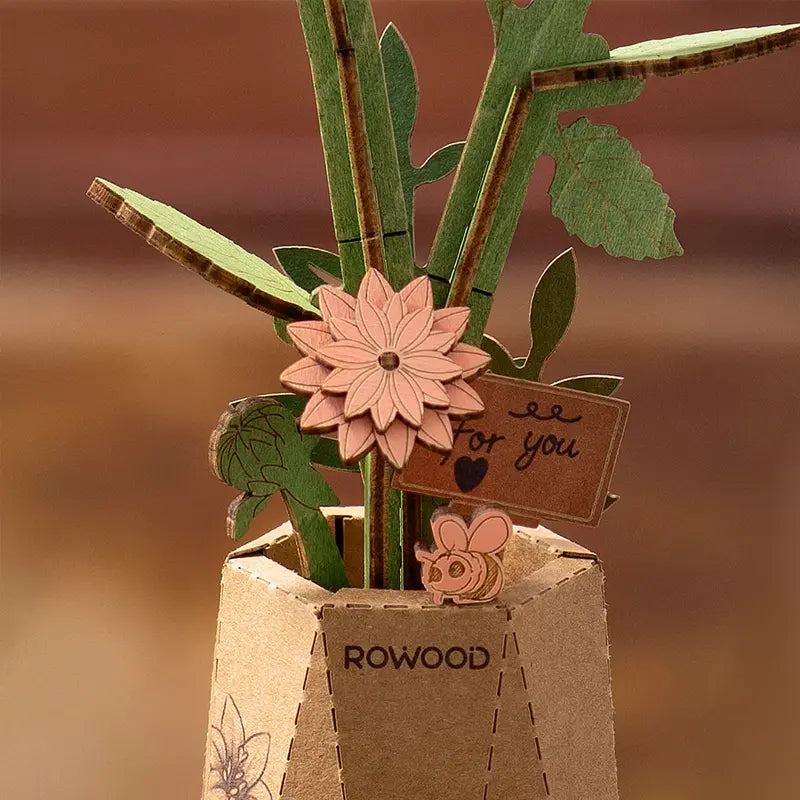 Flor Pink Dahlia Rolife