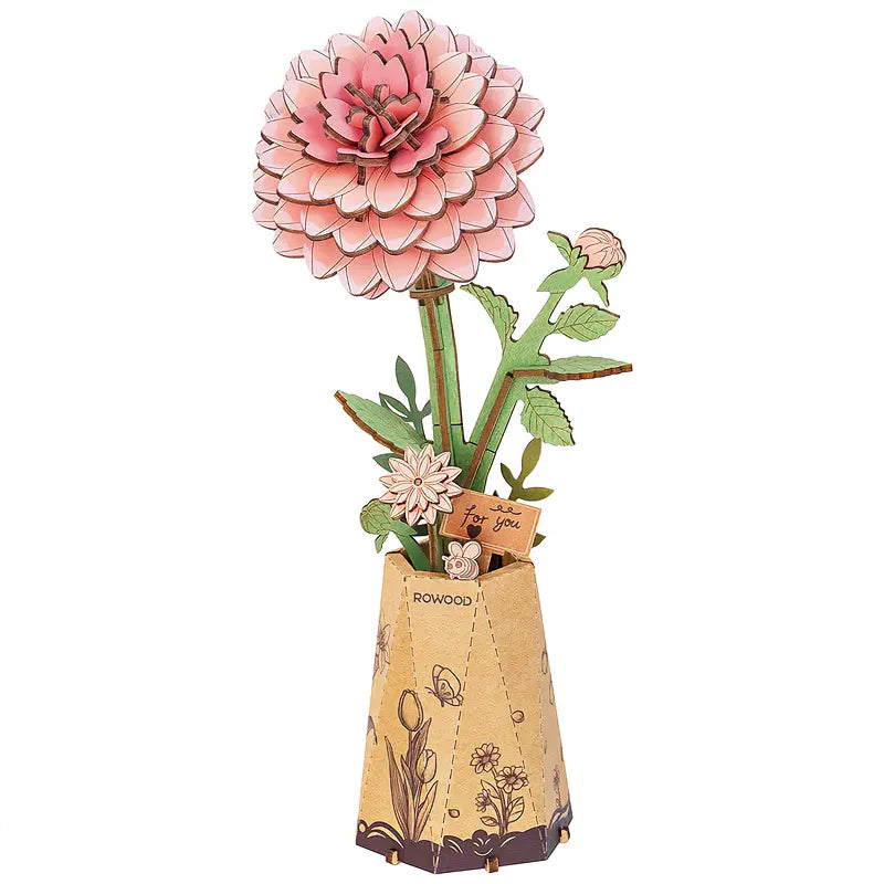 Flor Pink Dahlia Rolife