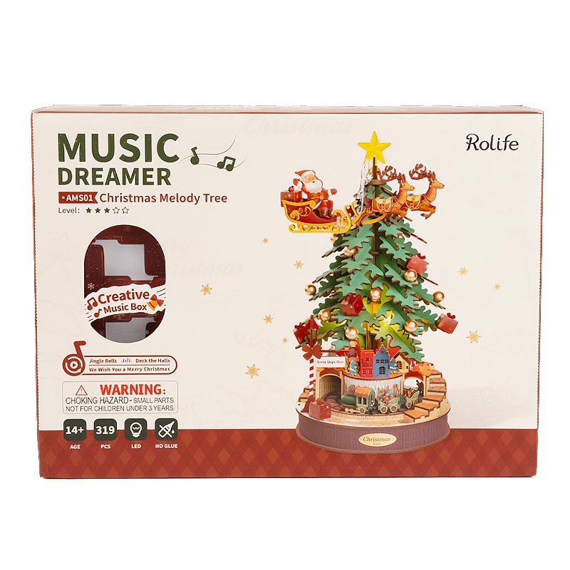 Arbol de Navidad Musical Rolife