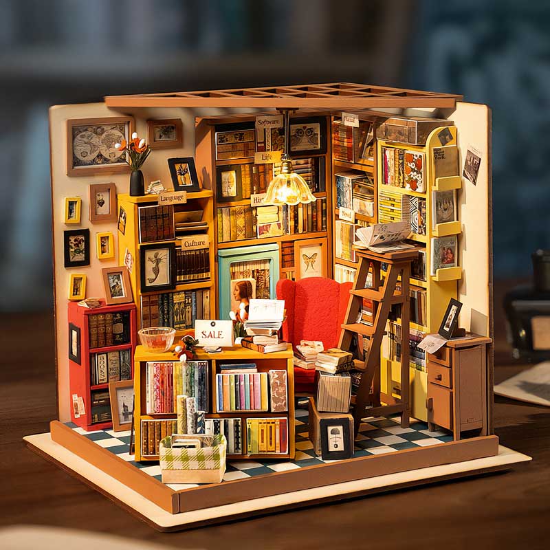 PREVENTA Biblioteca Sam Study Miniatura Rolife