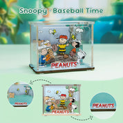 Snoopy Baseball Mini Escena Puremind