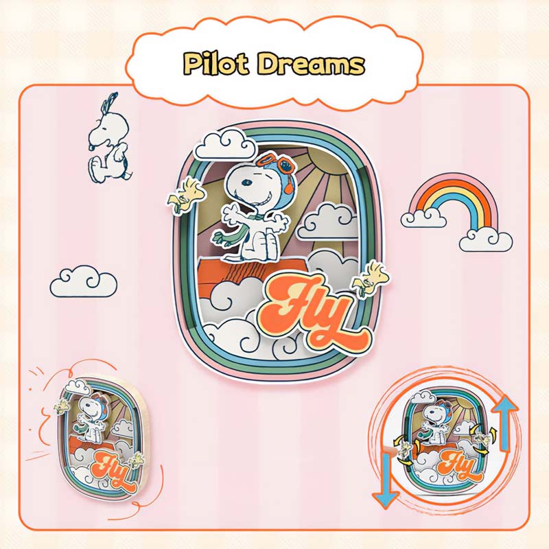 Snoopy Magnetico Pilot Dreams Puremind