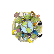 Snoopy Reloj Magnetico Around the World Puremind