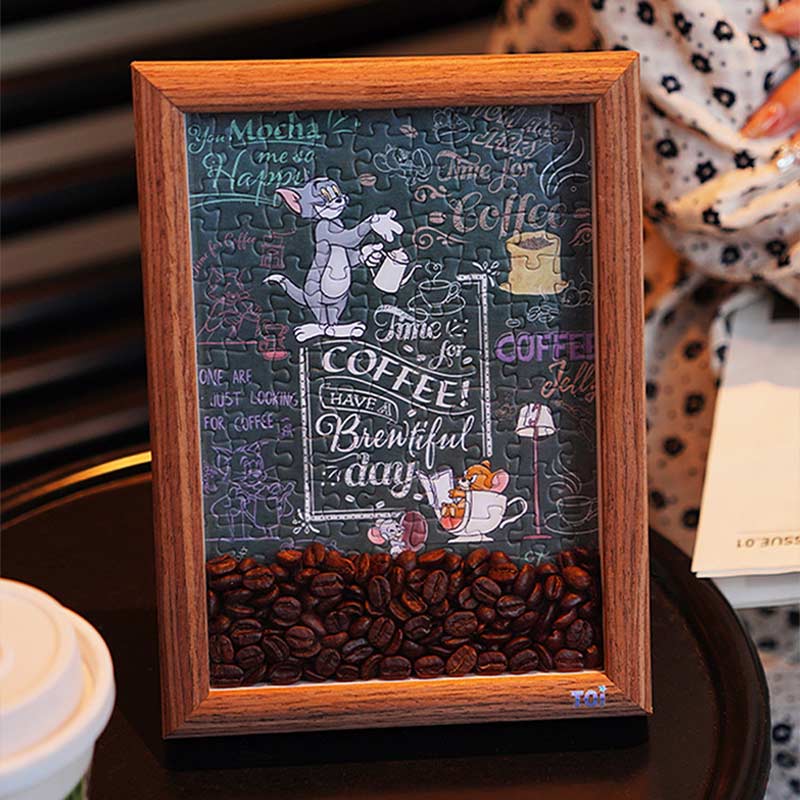 Rompecabezas Tom & Jerry Coffe Moment Frame 126pcs TOI