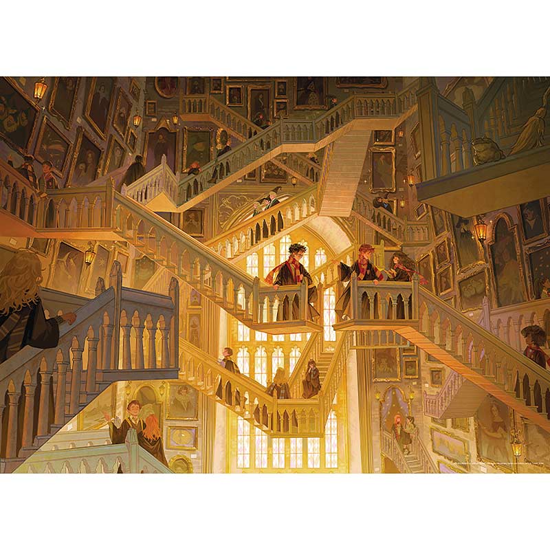 Rompecabezas Harry Potter Escalera Movedizas 1000pcs TOI