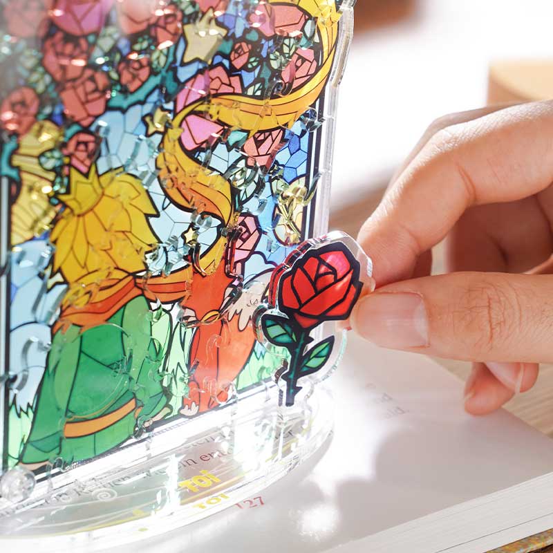 Rompecabezas Principito Vitral Rose TOI