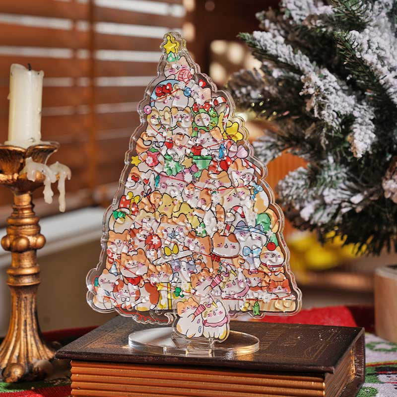 Rompecabezas Arbol de Navidad Gatitos TOI