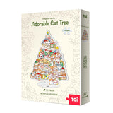 Rompecabezas Arbol de Navidad Gatitos TOI