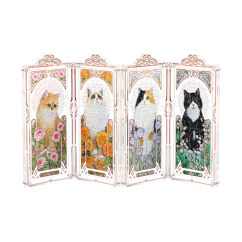 Rompecabezas Musha Cat Blind Box TOI