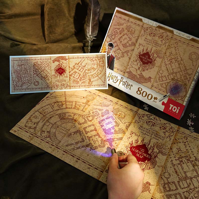 Rompecabezas Harry Potter Mapa del Merodeador 800pcs TOI