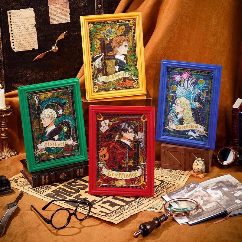 Rompecabezas Harry Potter Vitrales Magicos Blind Box TOI