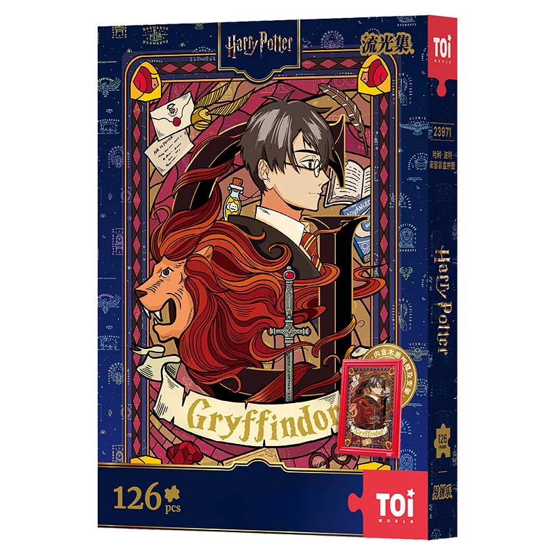 Rompecabezas Harry Potter Vitrales Magicos Blind Box TOI