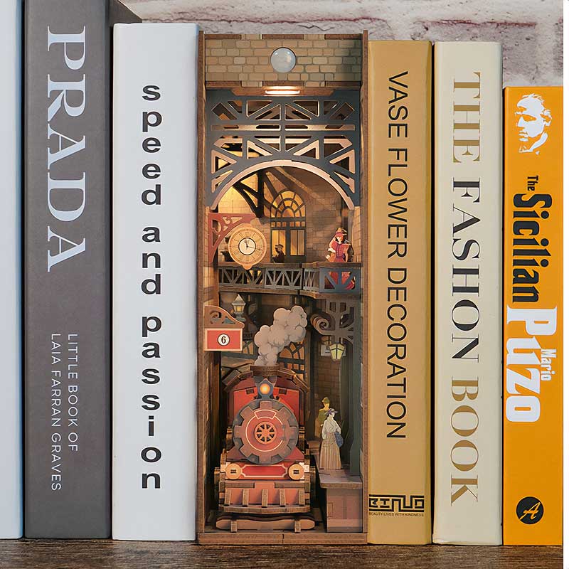 PREVENTA Booknook Steam Age Sepador de Libros Tonecheer