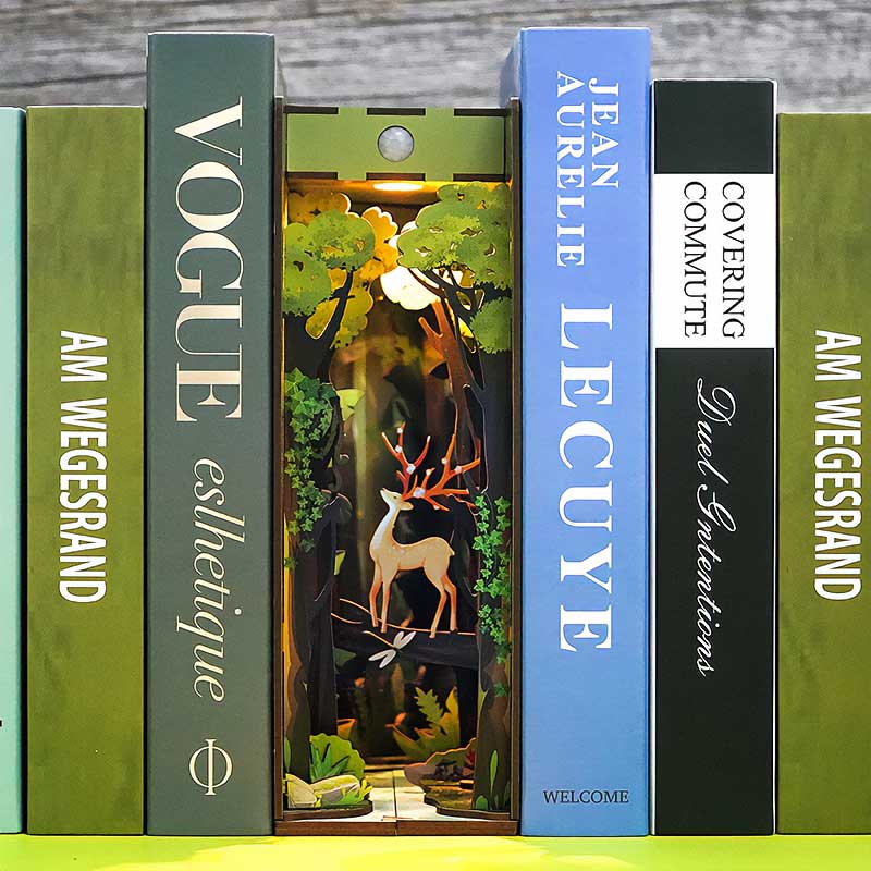 Booknook Story of Forest Sepador de Libros Tonecheer