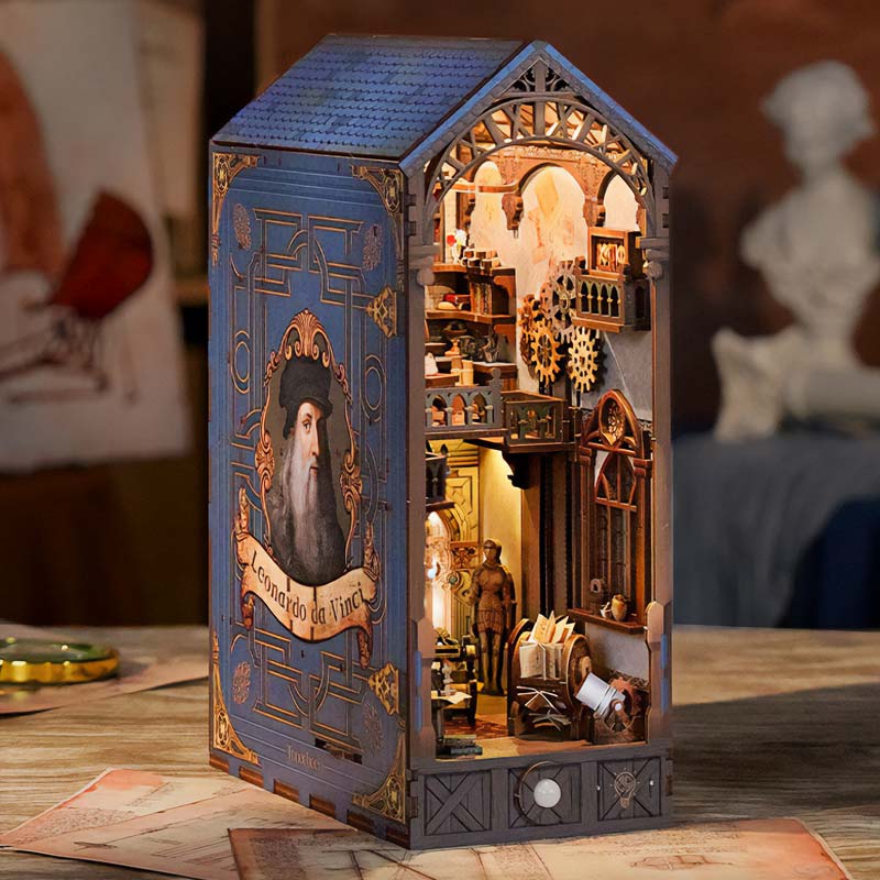 PREVENTA Leonardo da Vinci Booknook Tonecheer