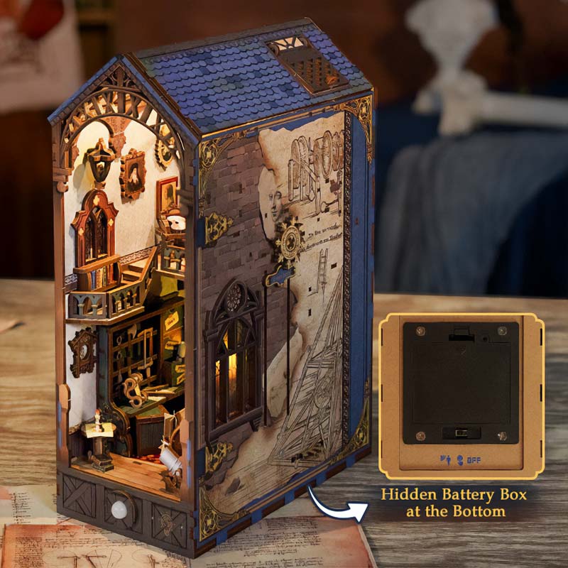 PREVENTA Leonardo da Vinci Booknook Tonecheer