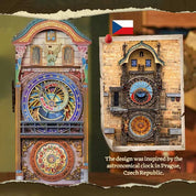 PREVENTA Clock Tower Booknook Tonecheer