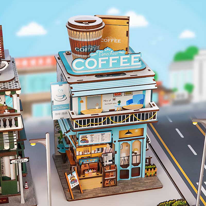 Desk Bin Coffee Shop Papelero Automático Tonecheer