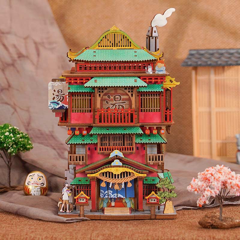 Desk Bin Onsen Viaje Chihiro Spirited Away Tonecheer TQ188