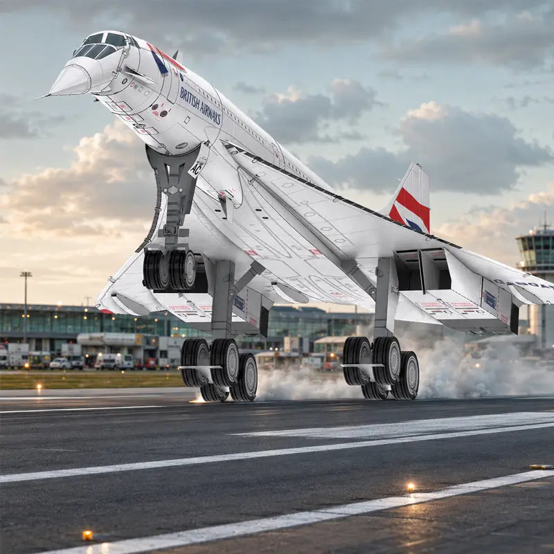Avion Concorde Metal Earth