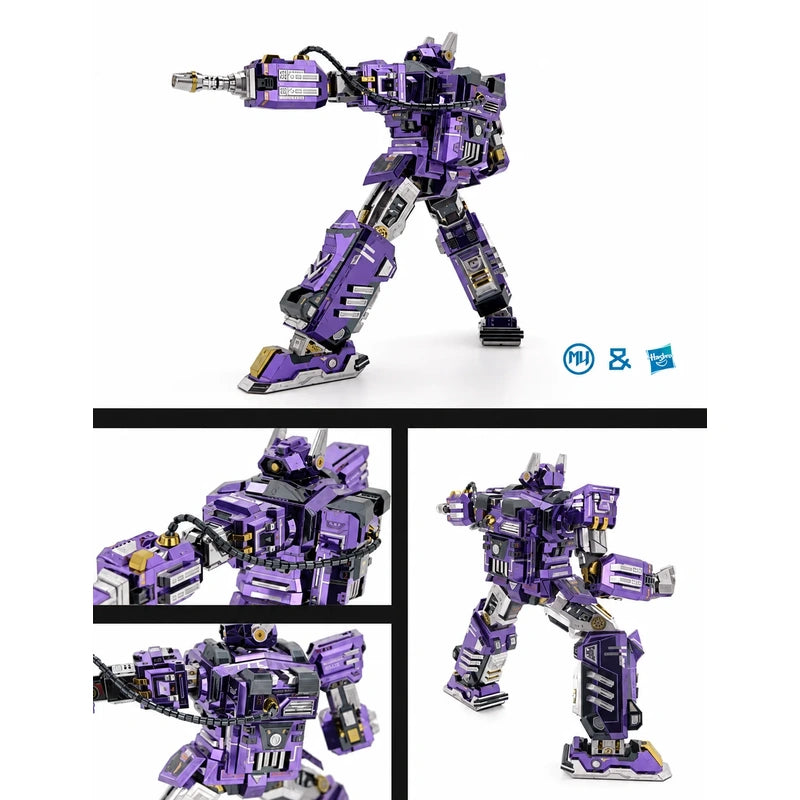 Playmore Maple MU YML059 Shockwave Transformers G1 poses restaurada HD