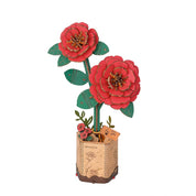 PREVENTA Camelia Flor de Madera Red Camellia