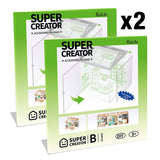 2 x Super Creator Dust Proof Door Rolife