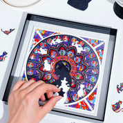 Black Church Cat TOI 23600: detalle del armado de las piezas de acrílico
