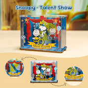 Snoopy Happy Stage Mini Escena Puremind