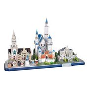 Baviera City Line Alemania Rompecabezas 3D Cubicfun