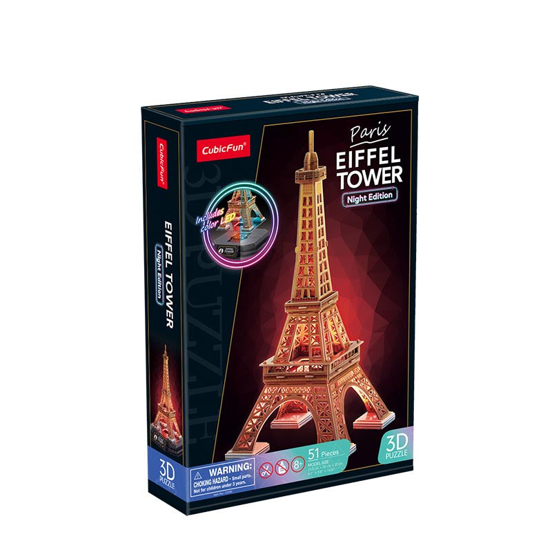 Torre Eiffel LED Night Edition Cubicfun